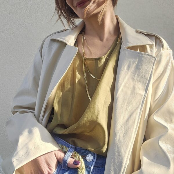 Trench Pastel Creamy