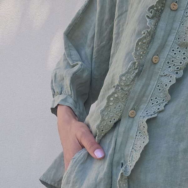Camicia Salvia san gallo